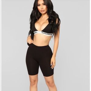FASHION NOVA BIKER SHORTS